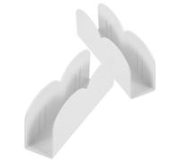 SUPVOX Lot de 2 Clips de Fixation pour Parc Bébé, Stabilisateurs Antidérapants en Plastique Blanc, Supports pour Porte-Parc et Accessoires de Sécurité, Adaptés pour Maintien Stable