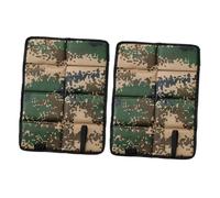 SUPVOX Lot de 2 Coussins de Siège Imperméables en Tissu Oxford, Pliables et Lavables, Tapis de Camping Anti-Humidité et Isolant Thermique, pour Randonnée, Pique-Niques et Activités de