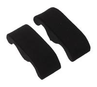 SUPVOX Lot de 2 Coussins Noirs pour Montres 97 X 37 X 33 CM Coussins Rembourrés en Mousse pour Présentation et Organisation de Bracelets et Bijoux Support Intérieur Souple pour