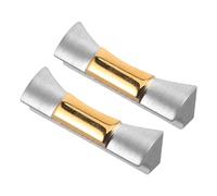 SUPVOX Lot de 2 Embouts en Acier Inoxydable 316 pour Bracelet de Montre Caoutchouc 20 Mm, Connecteur Compatible Boîtier Modèle Sport et Plongée, Accessoire Remplacement Solide
