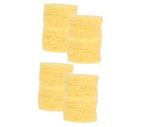SUPVOX Lot De 2 Éponges Naturelles en Forme De Crabe Non Blanchies Faciles À Transporter Indispensables pour Laquarium De Crabes Lhumidité Et La Boisson 50 Pièces X 2