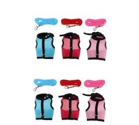 SUPVOX Lot De 2 Laisses Souples Et Respirantes pour Furets Cochons Dinde Hamsters pour Jeux Et Exercices