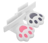 SUPVOX Lot de 2 Lève-abattants de Toilettes en Abs Forme Griffe de Chat, Rehausseur de Siège Pratique, Accessoire Salle de Bain Polyvalent pour Maison, Bureau et Lieux Couleur Aléatoire