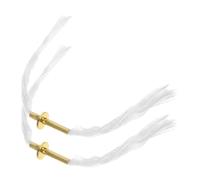 SUPVOX Lot de 2 Mèches de Lampe à Huile en Alliage Métallique 12-14 Cm Remplacement pour Brûleur à Mèche de Lampe à Pétrole Rétro Accessoires à Kérosène Usage Intérieur et Jardin