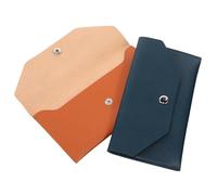 SUPVOX Lot de 2 Mini Pochettes à Billets en Similicuir Portefeuilles Enveloppes Compacts Rétro pour Femmes Organisateurs de Budget Légers et Réutilisables pour Espèces et Reçus