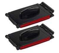 SUPVOX Lot de 2 Nettoyeurs pour Cordes de Guitare Rouges, Outil de Nettoyage pour Cordes et Frettes, Accessoires pour Instruments de Musique, Entretien Portable pour Guitare,