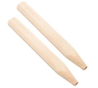 SUPVOX Lot de 2 Poignées en Bois de 19,5 Cm pour Raquette de Badminton - Grip de Remplacement Antidérapant en Bois - Accessoire pour Réparation et Confort de Jeu