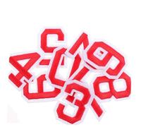 SUPVOX Lot De 2 Sets De Autocollants Numérotés Auto-adhésifs Pour Maillots De Football, Chiffres 0 à 9, Tissu Non Tissé Résistant, Noir Cadre, Pour T-shirts Et Casques De Sport, Ensemble 20 Pièces