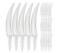 SUPVOX Lot de 20 Dents de Citrouille d'halloween : de Citrouille effrayants, Dents de Lanterne Jack O'Lantern à Faire soi-même pour Halloween, décoration de fête à Domicile, activités Scolaires