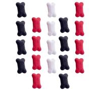 SUPVOX Lot de 20 Gommes Scolaires D’Os Gomme Fantaisie en Caoutchouc Plastique Couleurs Aléatoires Papeterie pour Étudiants et Dessin Animé Efface Crayons et Couleur Aléatoire