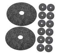 SUPVOX Lot de 20 Paillis Ronds Non Tissés De 25 Cm pour Arbres, Protection des Racines, Absorption De l'eau, pour Le Jardinage Extérieur, Les Plantes Paysagères