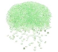 SUPVOX Lot de 2000 Pierres décoratives en Cristal Vert 4,5 mm