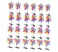 SUPVOX Lot de 24 Barrettes à Cheveux Moulinet pour Filles Accessoires Colorés Résistantes et pour Coiffures Réunions Familiales Maquillage