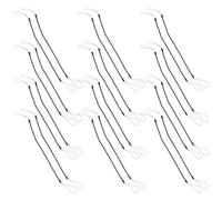 SUPVOX Lot de 25 Cordons Rétractables Anti-perte pour Stylets 23 Cm, Lanières Élastiques Résistantes pour Stylo Tactile, Accessoires Bureau et École, pour Travail et Études