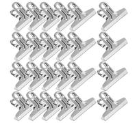 SUPVOX Lot de 25 Pinces à Billets en Acier Inoxydable, Clips de Fixation 4,2 Cm, Porte-Billets Compact pour Portefeuille et Bureau, Accessoires Pratiques pour Organisation et Rangement