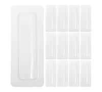 SUPVOX Lot de 25 Porte-Cartes Monétaires Domes en Plastique Transparent, Design Compact et Léger, pour Déplacements et Shopping