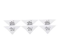 SUPVOX Lot De 3 Bandanas pour Animaux De Compagnie Écharpes Triangulaires Colliers pour Chiens Et Chats Design Tendance pour 2 Pièces X 3