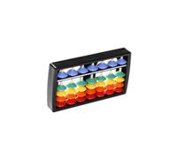 SUPVOX Lot de 3 Boulier en Plastique à 5 Perles Colorées, Abaque Arithmétique Portable pour Garçon et Filles, Outil de Calcul Léger et Éducatif, pour Apprentissage Mathématique et Éveil