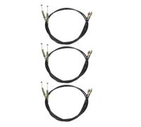 SUPVOX Lot de 3 Câbles de Remplacement en Métal Lisse pour Fauteuils Inclinables, Poignées de Déverrouillage, Compatibles Canapé et Fauteuil Relax, Accessoires Universels pour Bureau,