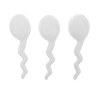 SUPVOX Lot de 3 Jouets Anti-Stress pour Halloween : Boule à Presser en Forme de têtard simulé, décorations de fête réalistes et Accessoires de farces.