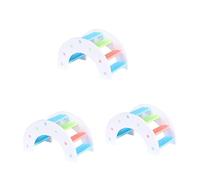 SUPVOX Lot De 3 Ponts en PVC pour Animaux De Compagnie Jouet pour Hamster Et Petit Animal De Compagnie 7 Pièces