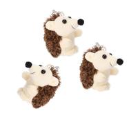 SUPVOX Lot de 3 Porte-clés Hérisson en Peluche Doux, Pendentifs Décoratifs pour Paquet à Main, Accessoires Mignons et Pratiques, Ornement Peluche pour Décoration et Présent