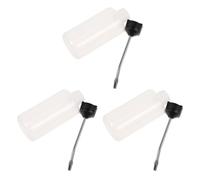 SUPVOX Lot de 3 Pots à Huile pour Machine à Coudre Bec Long en Fer et Bouchon, Flacons Vides pour Lubrification Précise, Accessoires Couture Pratiques et Réutilisables