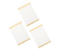 SUPVOX Lot de 3 Toiles à Peindre 21x30 Cm, Toile Vierge Double Face 100% Coton, Support Peinture Acrylique et Huile pour Garçon et Filles, Matériel Créatif Diy, Loisirs Artistiques