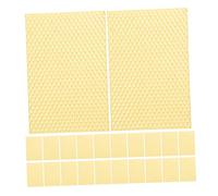 SUPVOX Lot de 30 Cadres en Cire Naturelle pour Ruches Cire pour Meubles Fabrication De Bougies pour Ruche