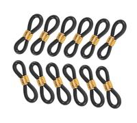 SUPVOX Lot de 300 Élastiques pour Pattes De Poulet Pattes De Caille Outil D & #39; des De Perroquet Correcteur De De Pigeon Noir