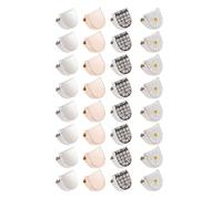 SUPVOX Lot de 32 Clips d'Extrémité de Lacets à Bouton Marguerite sans Nouer Élastique et Plat Couleurs Assorties Blanc Rose Jaune pour Chaussures Femmes Garçon et Filles Gain de