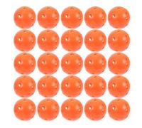 SUPVOX Lot de 35 Balles de Golf d'Entraînement Creuses en Plastique Orange 42 MM Légères et Sécurisées pour Pratique Intérieure et Extérieure Amélioration du Swing et Précision au