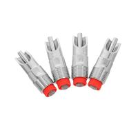 SUPVOX Lot De 4 Abreuvoirs Automatiques Pour Cochons En Acier Inoxydable Argentés Avec Filtre