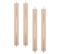 SUPVOX Lot de 4 Bandes Chauffantes de 200 Mm pour Thermoscelleuse Manuelle, Éléments de Scellement en Aluminium et Tissu Haute Température, Accessoires pour Scellant Thermique, Kit