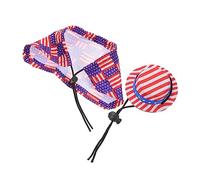 SUPVOX Lot De 4 Chapeaux Élégants en Forme De Lézard Cape Élégante en Polyester pour Hamster Accessoire Léger pour Animaux De Compagnie