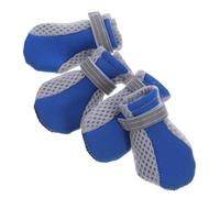 SUPVOX Lot De 4 Chaussures Pratiques pour Chien Couvre-Pieds en Maille Sûres Et Confortables pour Chiots Et Animaux De Compagnie