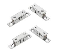 SUPVOX Lot De 4 Loquets pour Armoires Marines Support De Porte D'Armoire De Bateau Système De Verrouillage De Porte De Bateau Loquet De Trappe De D'Armoire