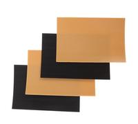 SUPVOX Lot de 4 Patchs Antidérapants pour Talons Hauts Autocollants en Silicone Noir et Beige 100X150Mm Protection Renforcée L’Usure du Bruit et Amélioration de L’Adhérence pour