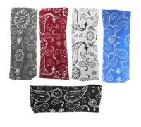 SUPVOX Lot De 5 Bandeaux De Sport pour Femmes, Bandeau De Yoga, Bandeau De Fitness Antidérapant pour Course À Pied, Bandeau Large D'entraînement