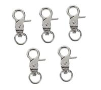 SUPVOX Lot De 5 Clips De Verrouillage pour Porte De Cage À Oiseaux pour Perroquets pour Oiseaux De Compagnie Métalliques D'évacuation Pratiques Et Pratiques