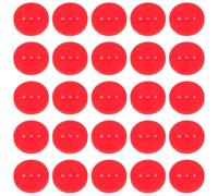 SUPVOX Lot de 50 Poulies Miniatures À Rainures pour Voiture Modèle Éducatif Roue De Transmission Robot Pièces D'Engrenage Rouge