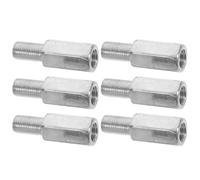 SUPVOX Lot de 6 Boulons D'extension D'essieu Arrière Allongés en Métal pour Stabilisateurs Vélo Garçon et Filles, Fixation Sécurisée et Compatible, Accessoires Robustes pour