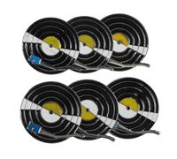 SUPVOX Lot De 6 Broches Musicales Petites Broches Tourne-Disque Broches Musicales À L'Ancienne Pour Femmes - Bijoux Musicaux Pour Soirées À Thème Et Tenues De Les Jours