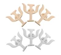 SUPVOX Lot de 6 Broches Psychologiques en Alliage Robuste, Finition Dorée et Argentée, Petites Épingles à Revers Vintage pour Paquet, Vêtements et Présents Fête des Mères, Accessoires