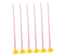 SUPVOX Lot De 6 FlèChes À Ventouse Pour Enfants FlèChes En Plastique De 16.5 Pouces Pour Tir À L'Arc Jouet De Tir IntéRieur Et ExtéRieur Avec Ventouses Puissantes Accessoires De Remplacement Sécurisés