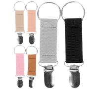 SUPVOX Lot de 6 Pinces à Chapeau de Voyage Élastiques, Accessoires Porte-Chapeaux en Plastique Résistant, Clips Coupe-Vent pour Femmes, Maintien Sécurisé pour Chapeaux à Larges Bords,