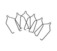 SUPVOX Lot de 6 Pinces pour Lampe à Reptiles Clips de Fixation Métal Accessoire Éclairage Terrarium pour Lézards Tortues Amphibiens