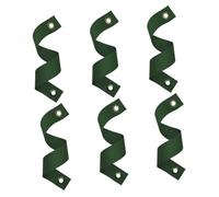 SUPVOX Lot De 6 Sangles De Tuteurage D’Arbres en Nylon Vert pour Jardinage, Fixation Stable des Jeunes Plants Et Protection Vents Violents, Bandes De Branches D’Arbres Résistantes Et Solide