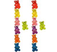SUPVOX Lot De 7 Paires De Boucles D'Oreilles Fille Coloré Petites Boucles D'Oreilles Mignonnes LéGèRes Et HypoallergéNiques Bijoux Mode Pour Adolescente Cadeau Anniversaire
