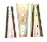 SUPVOX Lot de 8 Boulons en Acier Zingé Coloré 12 Cm pour Canapé, Connecteurs Métalliques Emboîtables pour Fixation de Meubles Modulaires, Accessoires Robustes pour Réparation